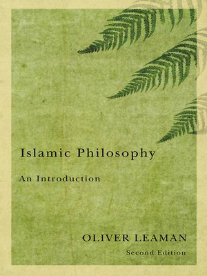 cover image of Islamic Philosophy